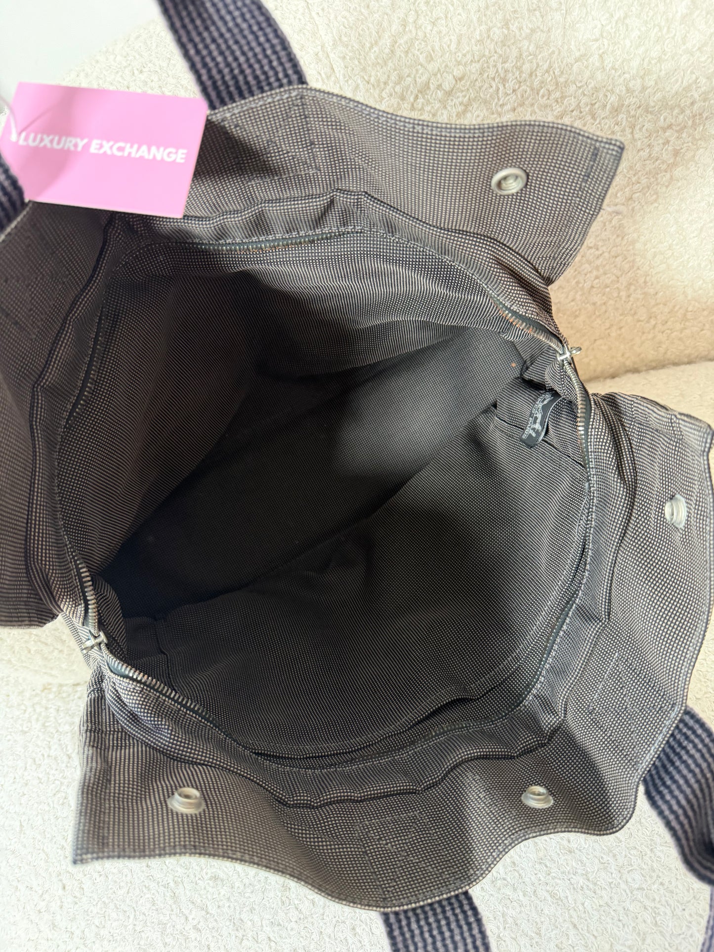 Grey Fourre Tout Tote Bag - Pre-Owned