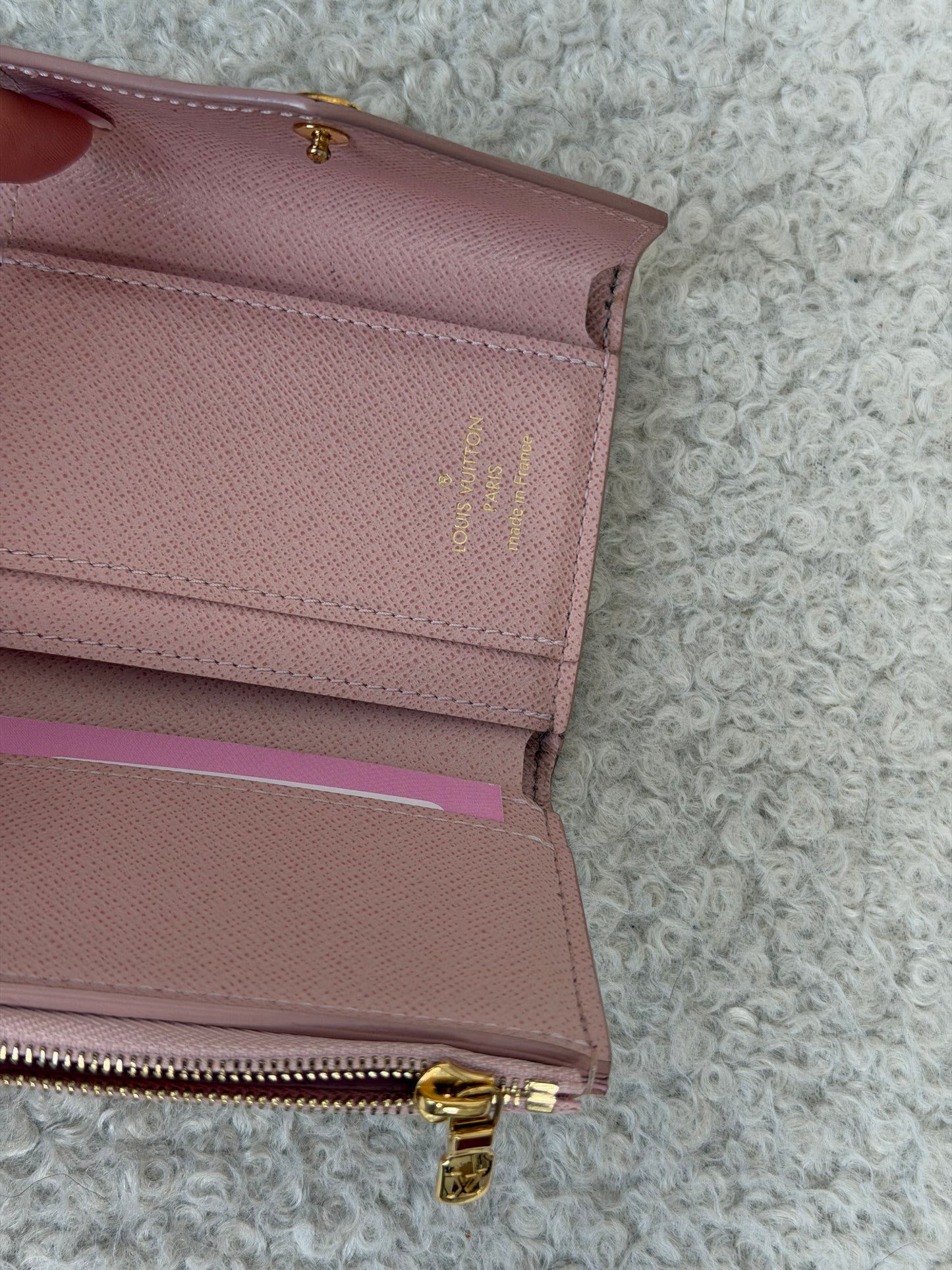 Pre-Owned Damier Azur Canvas Victorine Wallet