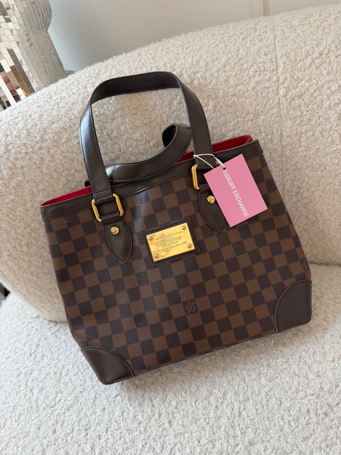 Pre-Owned 2011 Damier Ebene Canvas Hampstead PM