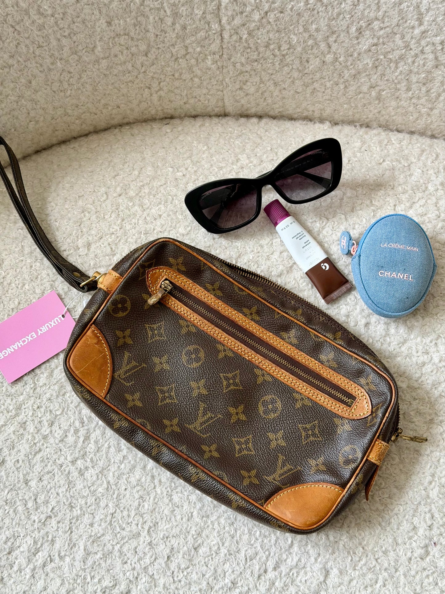 Monogram Canvas Marly Clutch