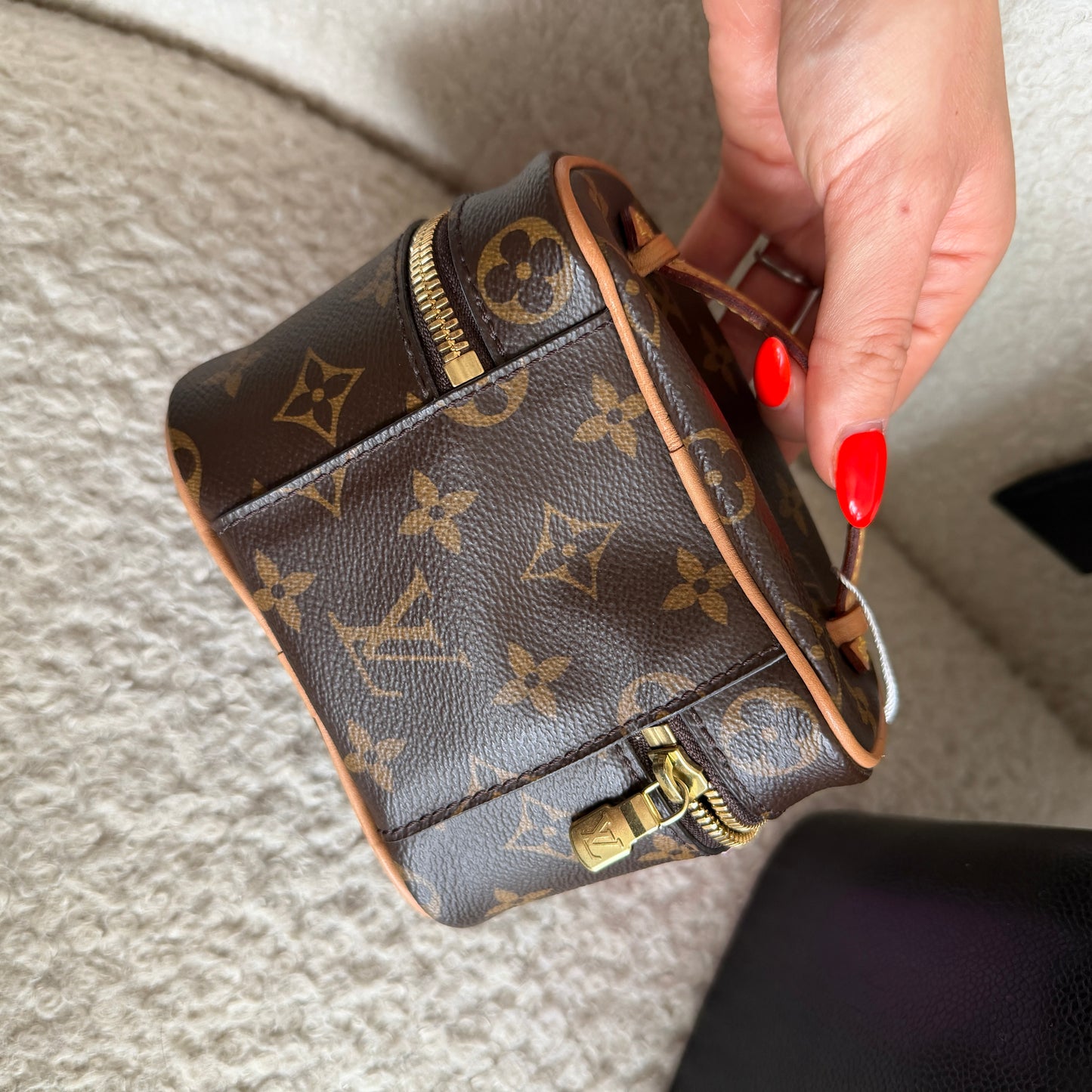 Pre-Owned LV Monogram Canvas Nice Mini Vanity Bag