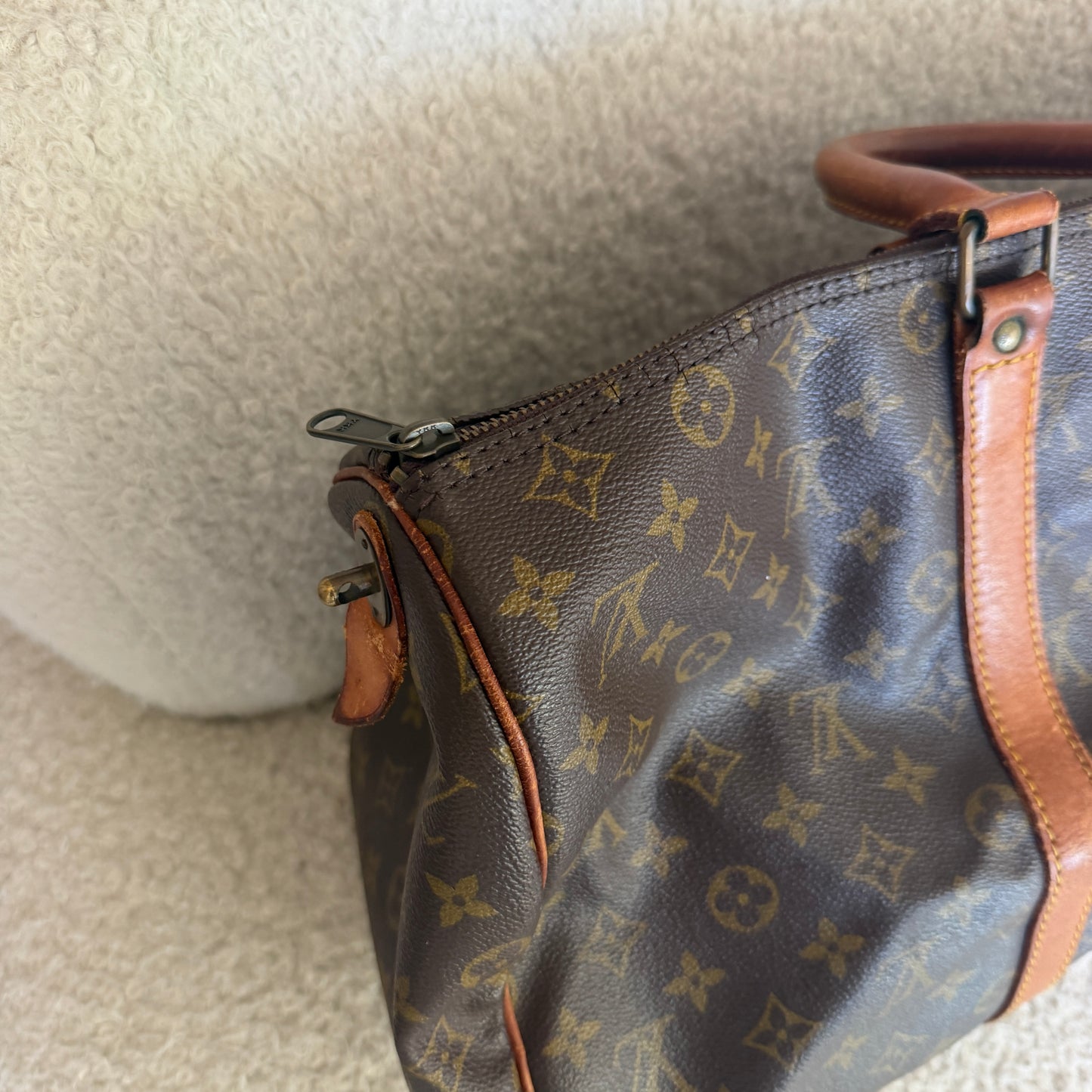 Pre-Owned LV Monogram Canvas Keepall Bag 45