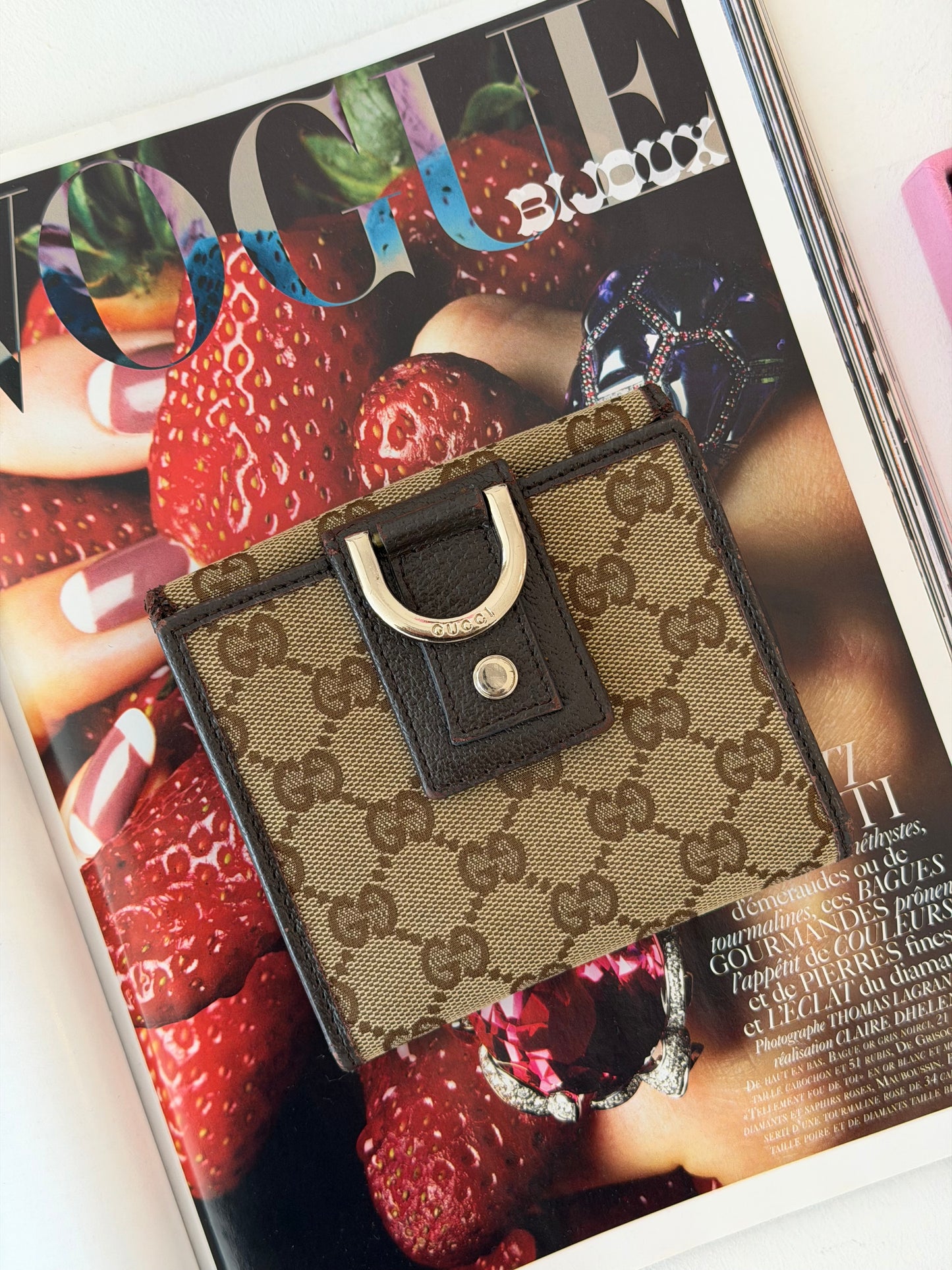 GG Canvas Wallet