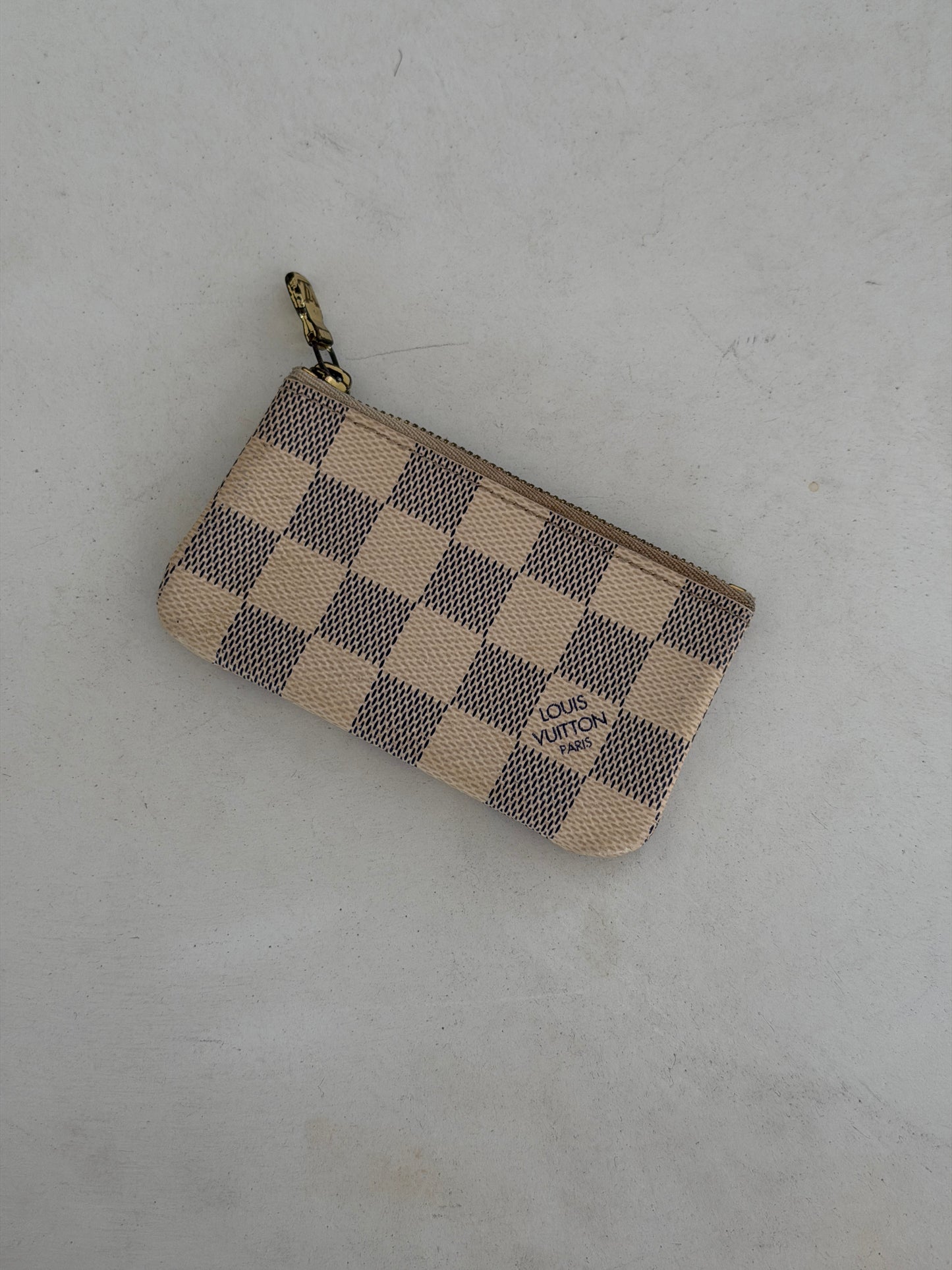 Pre-Owned Damier Azur Canvas Key Pouch