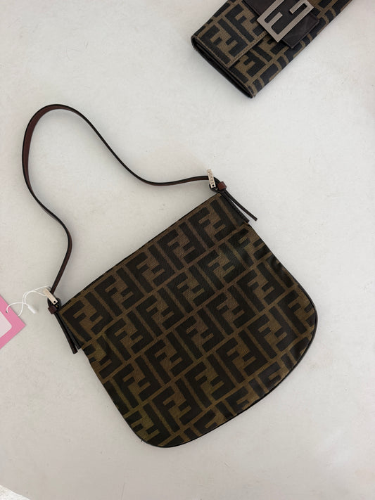 Pre-Owned Zucca Nylon Shoulder Bag