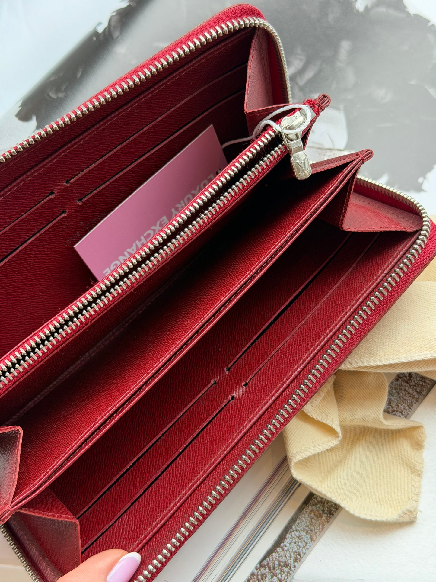 Red Epileather Wallet