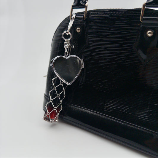 Silver Lipstick Holder