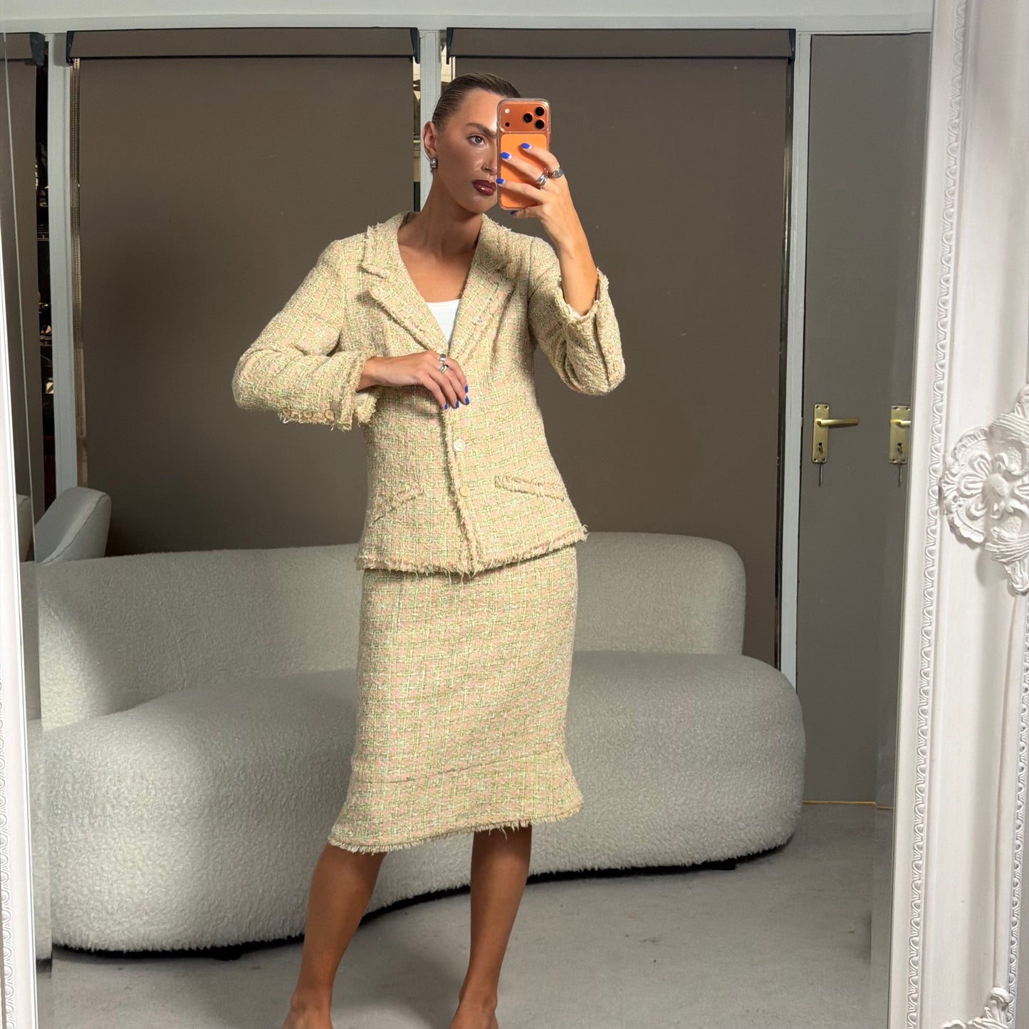 Pre-Owned UK12 Suit