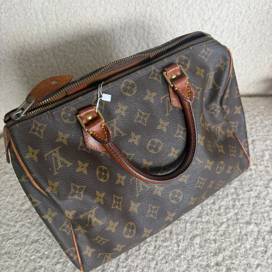 Pre-Owned LV Monogram Canvas Speedy 30 Handbag