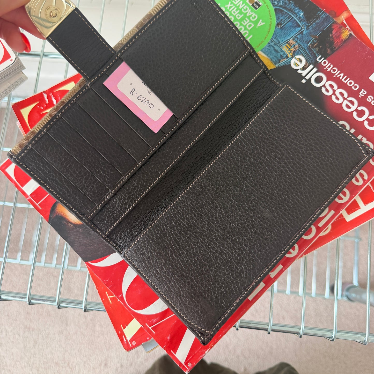 Pre-Owned GG Patent Leather Wallet