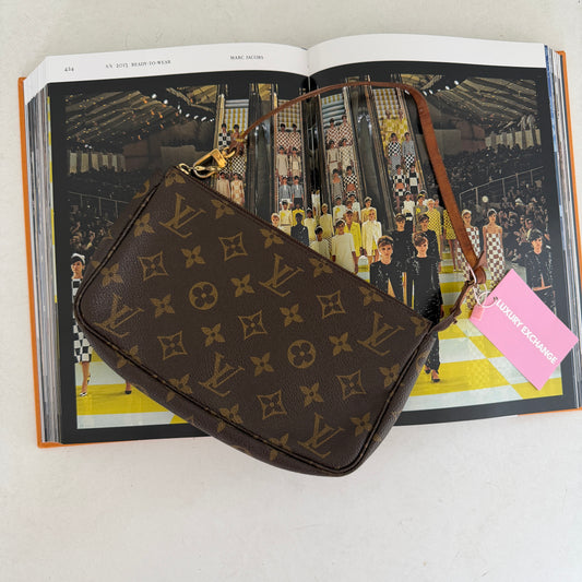 Pre-Owned LV Monogram Monogram Canvas/Vachetta Leather Handbag