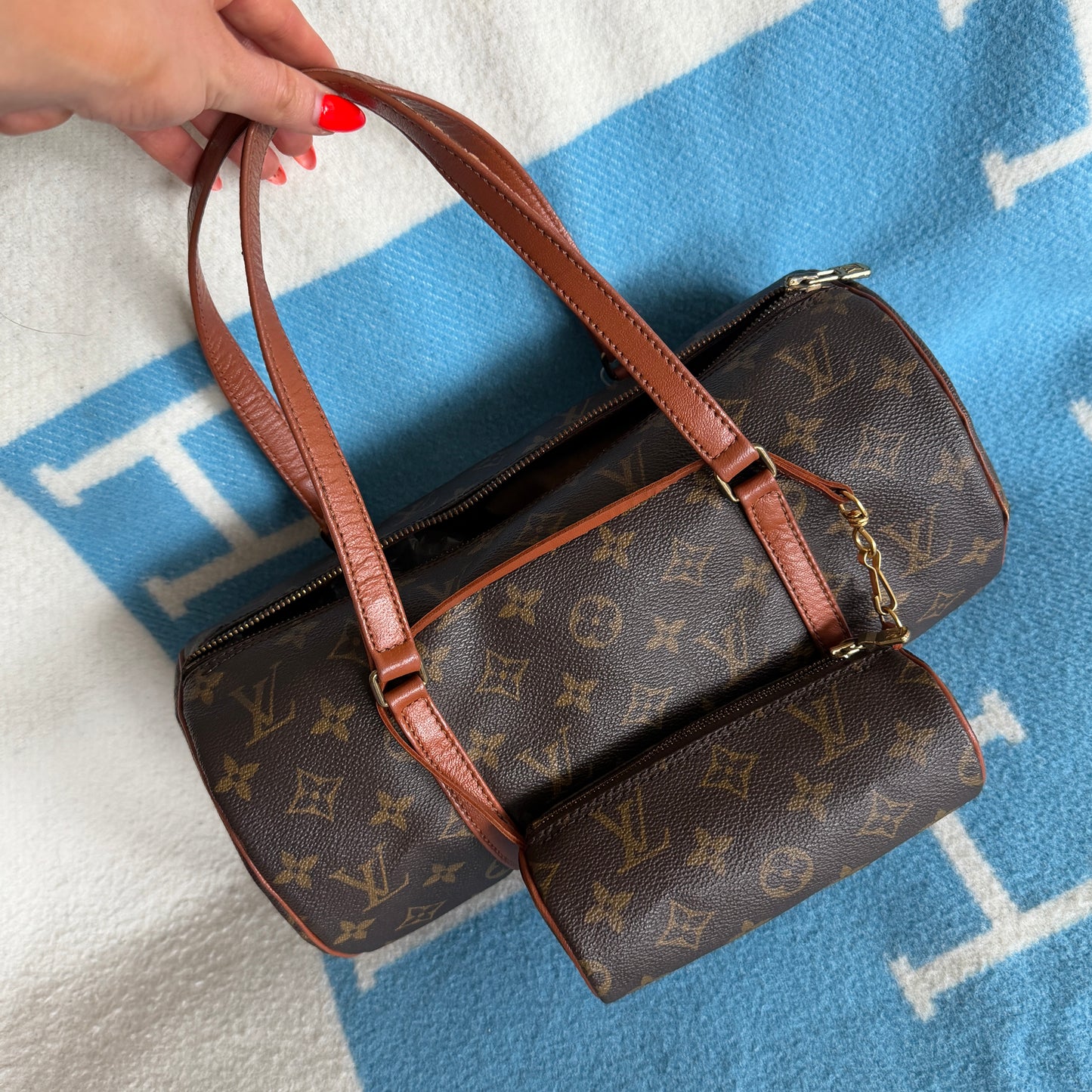 Pre-Owned LV Monogram Canvas Papillon 30 Set