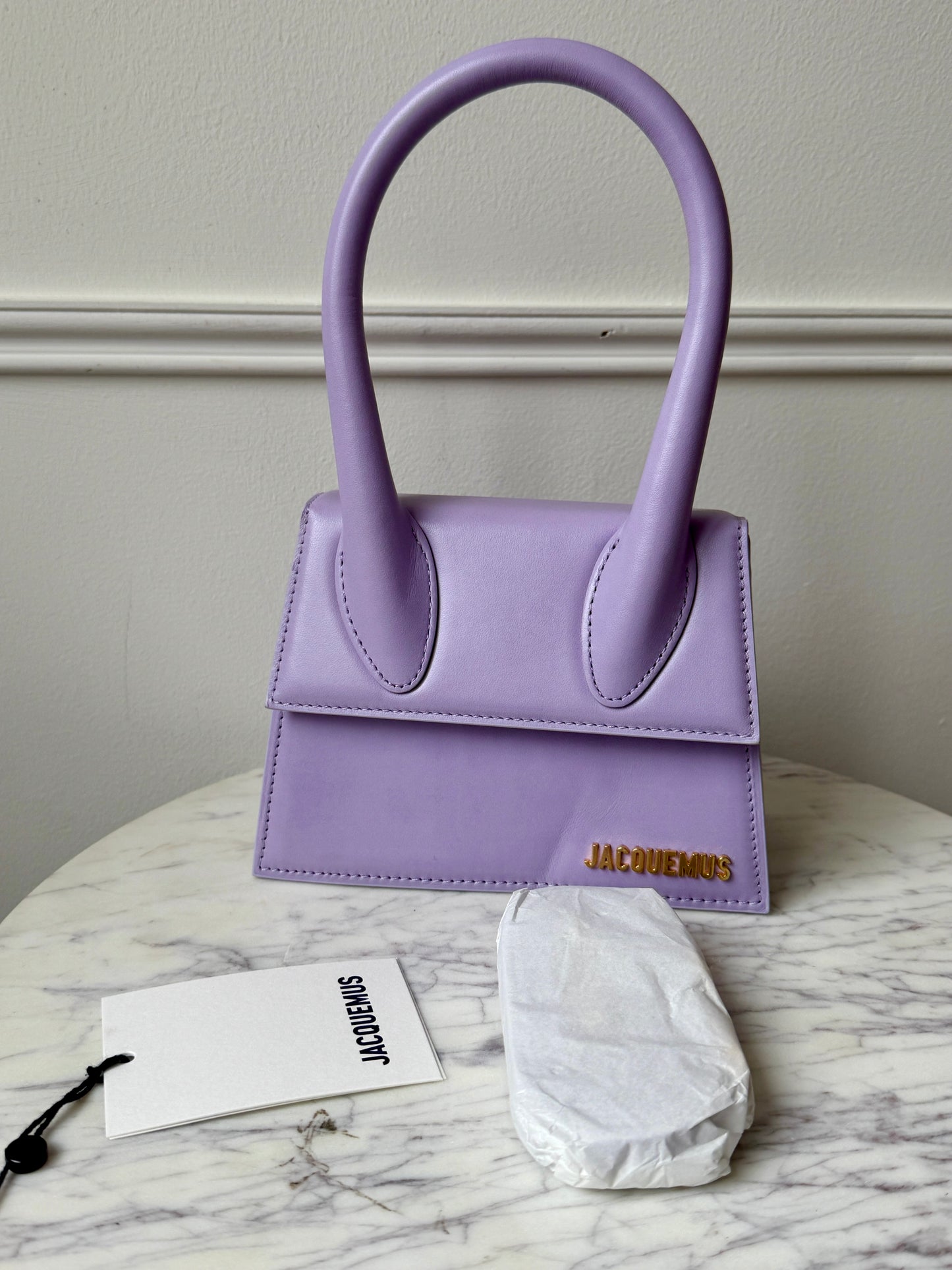 2020s Lilac Chiquito Moyen Handbag