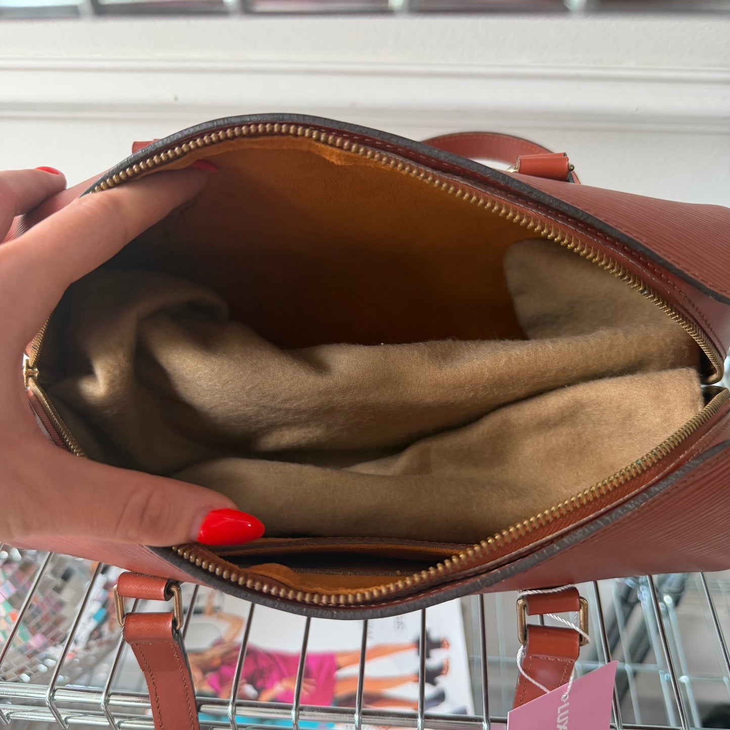 Pre-Owned Kenyan Fawn Epileather Soufflot BB