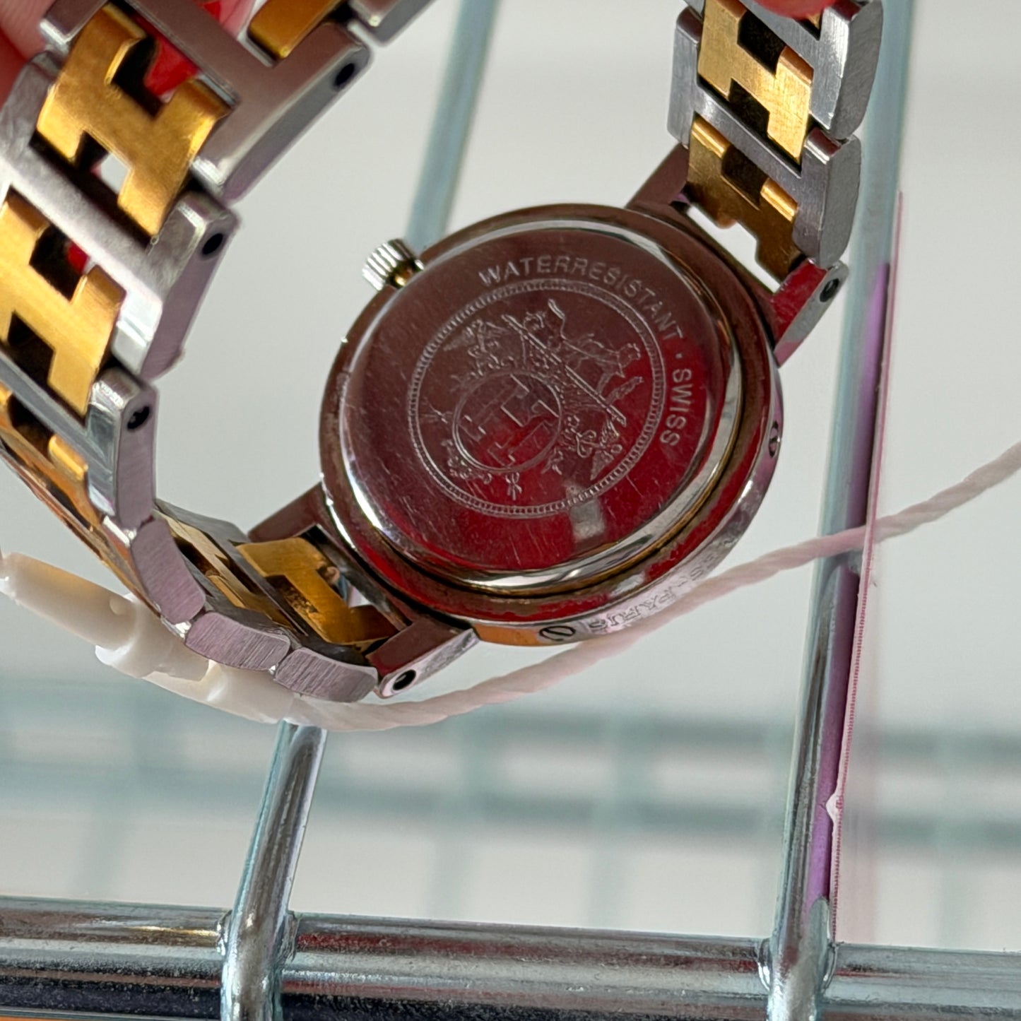Pre-Owned White Clipper Two-Tone Metal Watch