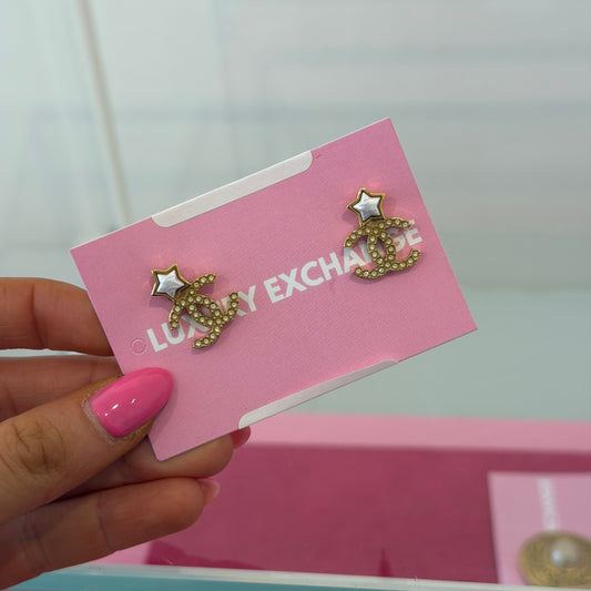 Pre-Owned Star Earrings