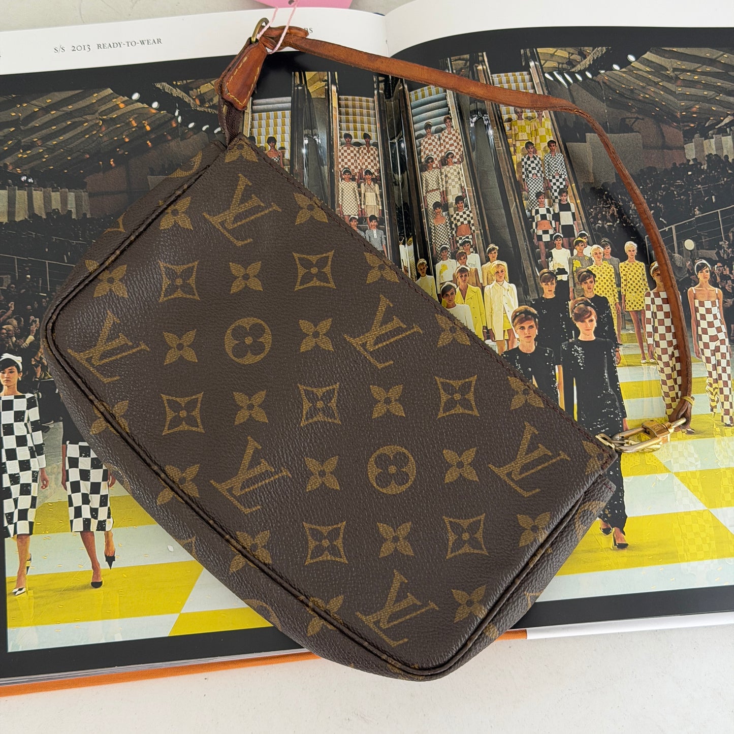 Pre-Owned LV Monogram Monogram Canvas/Vachetta Leather Handbag