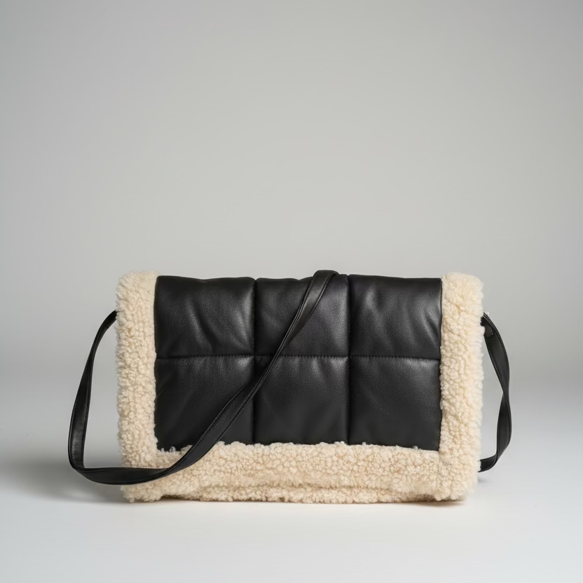 Faux-Leather Vivienne Crossbody