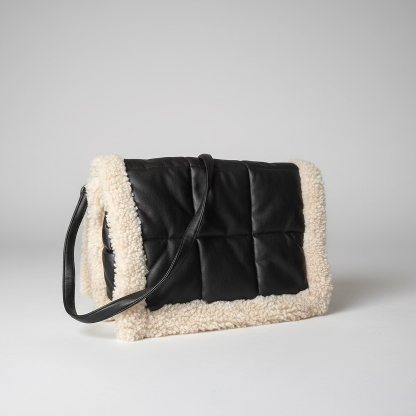 Faux-Leather Vivienne Crossbody