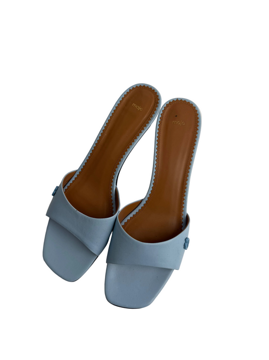Baby Blue Kitten Heels UK7