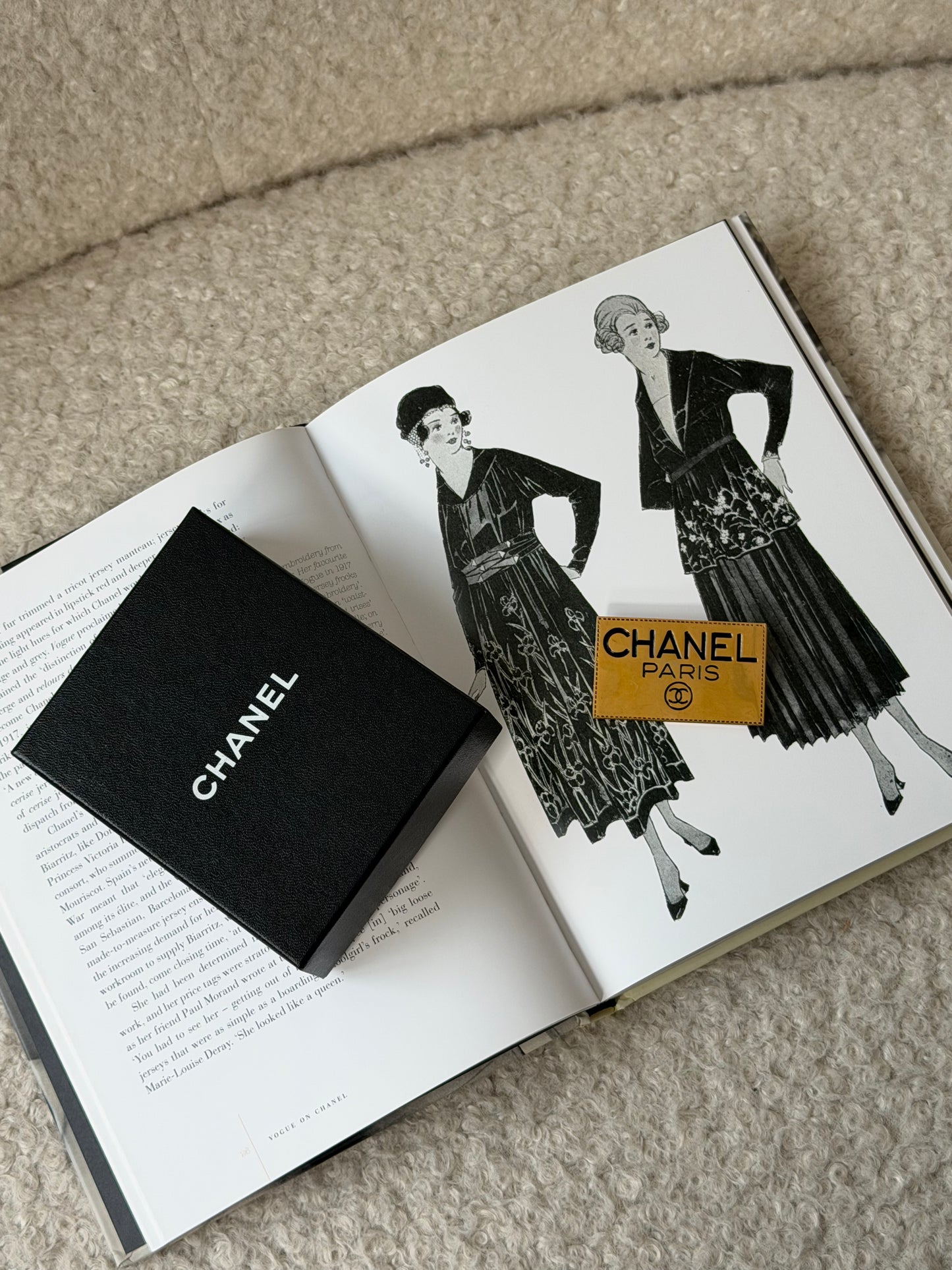 CHANEL Plate Brooch