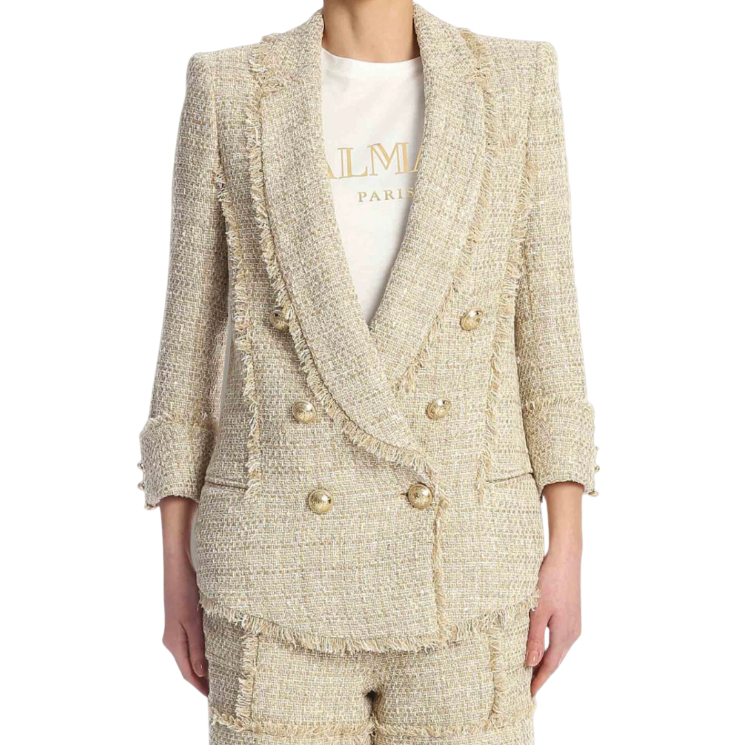 Balmain Tweed Suit