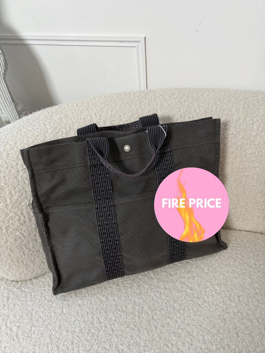 Grey Fourre Tout Tote Bag - Pre-Owned