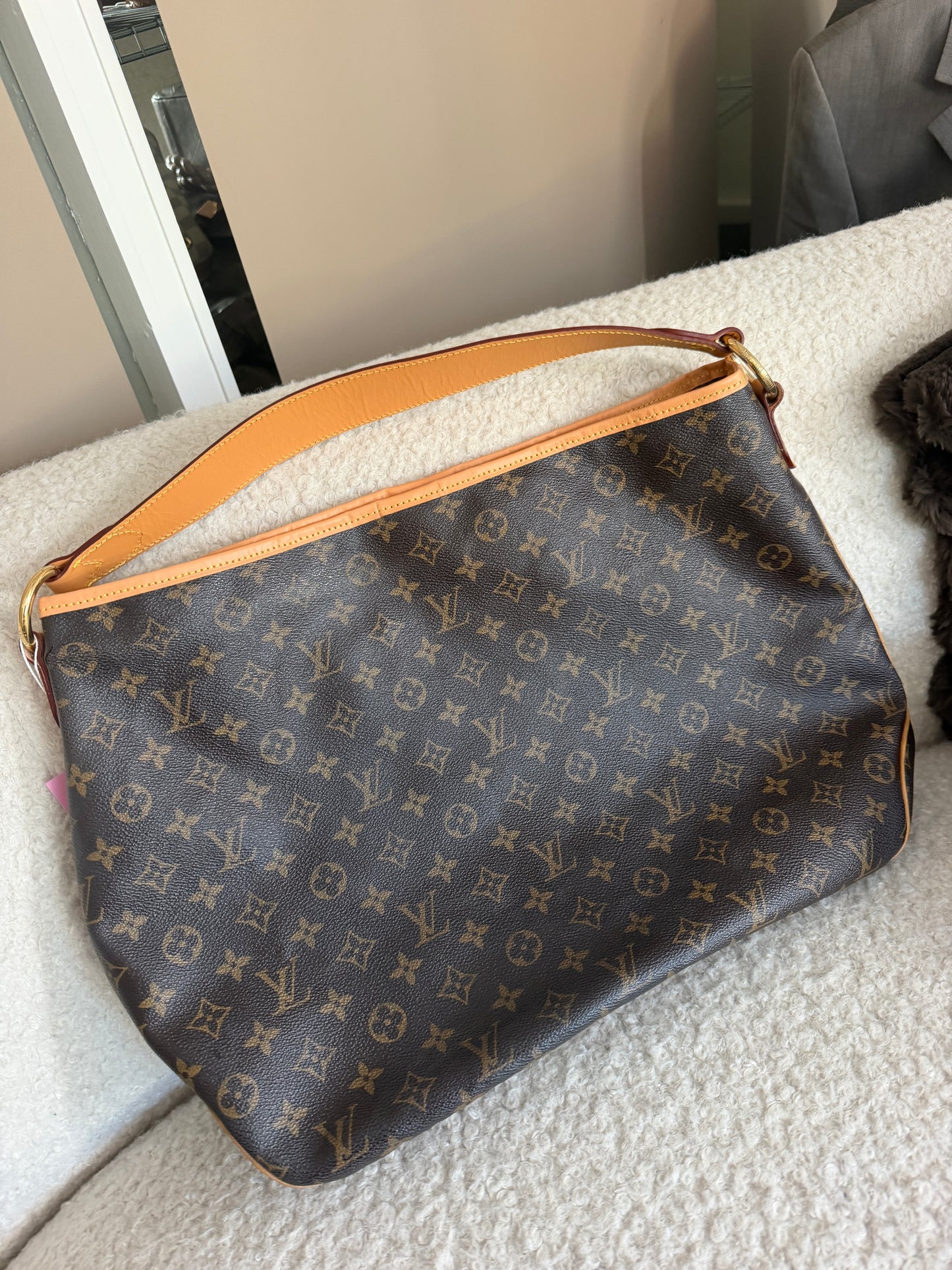 Pre-Owned LV Monogram Coated Canvas Shoulder Bag MM