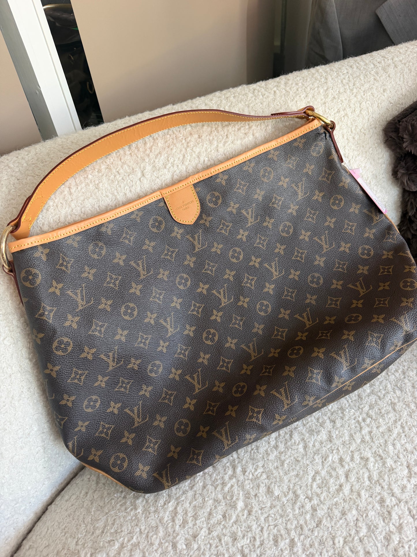Pre-Owned LV Monogram Coated Canvas Shoulder Bag MM