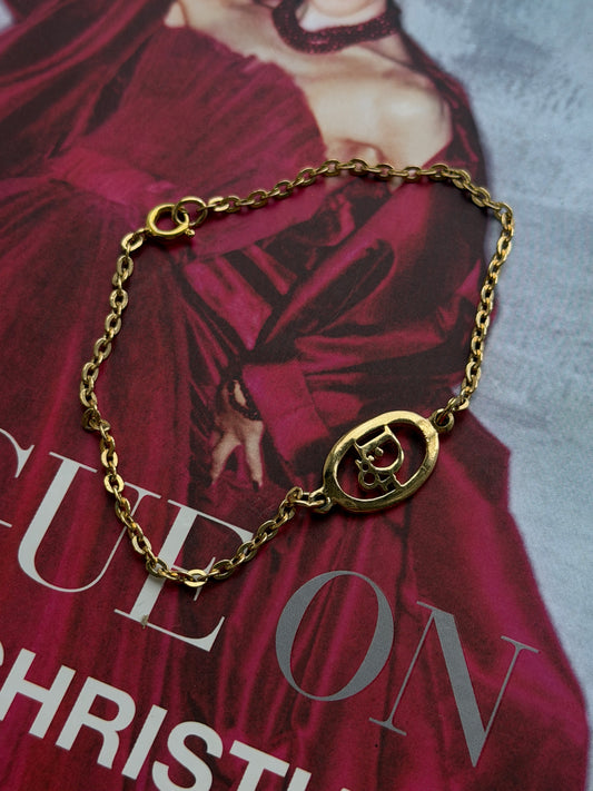 Pre-Owned Gold-Tone Metal Bracelet