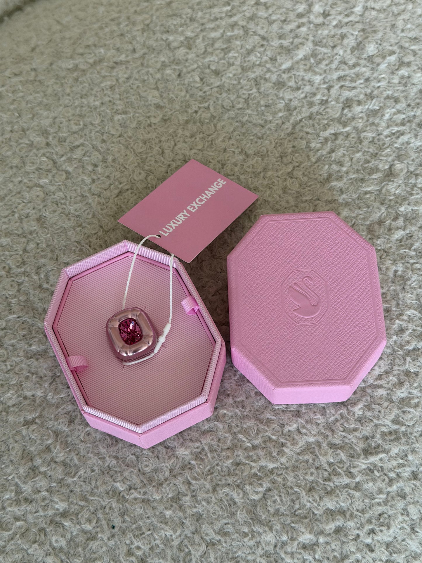 Pre-Owned Pink Metal Ring