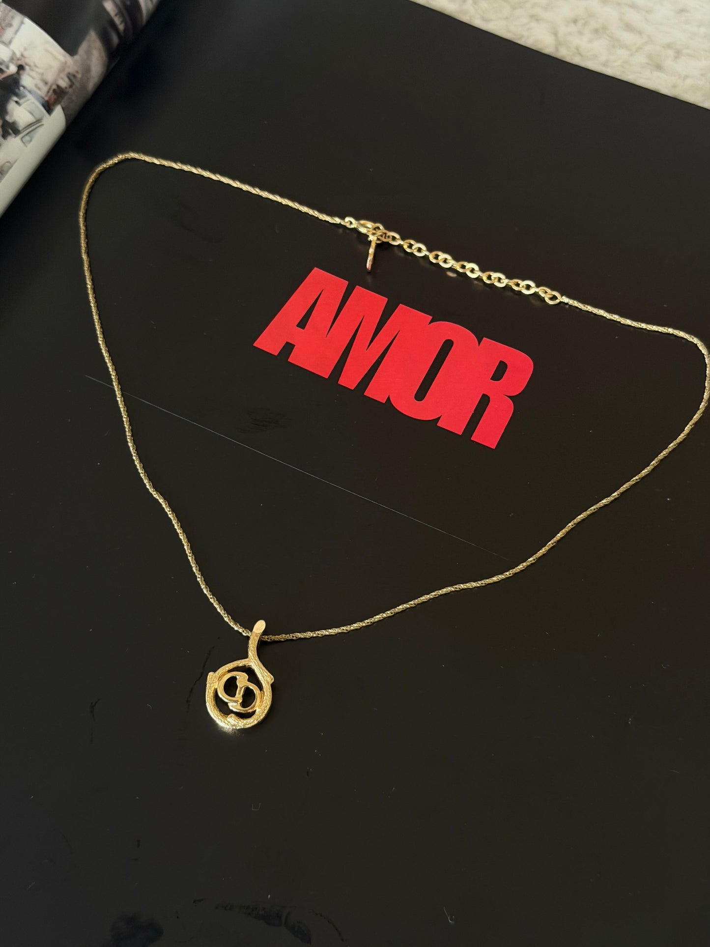 Dior Necklace Twig Style