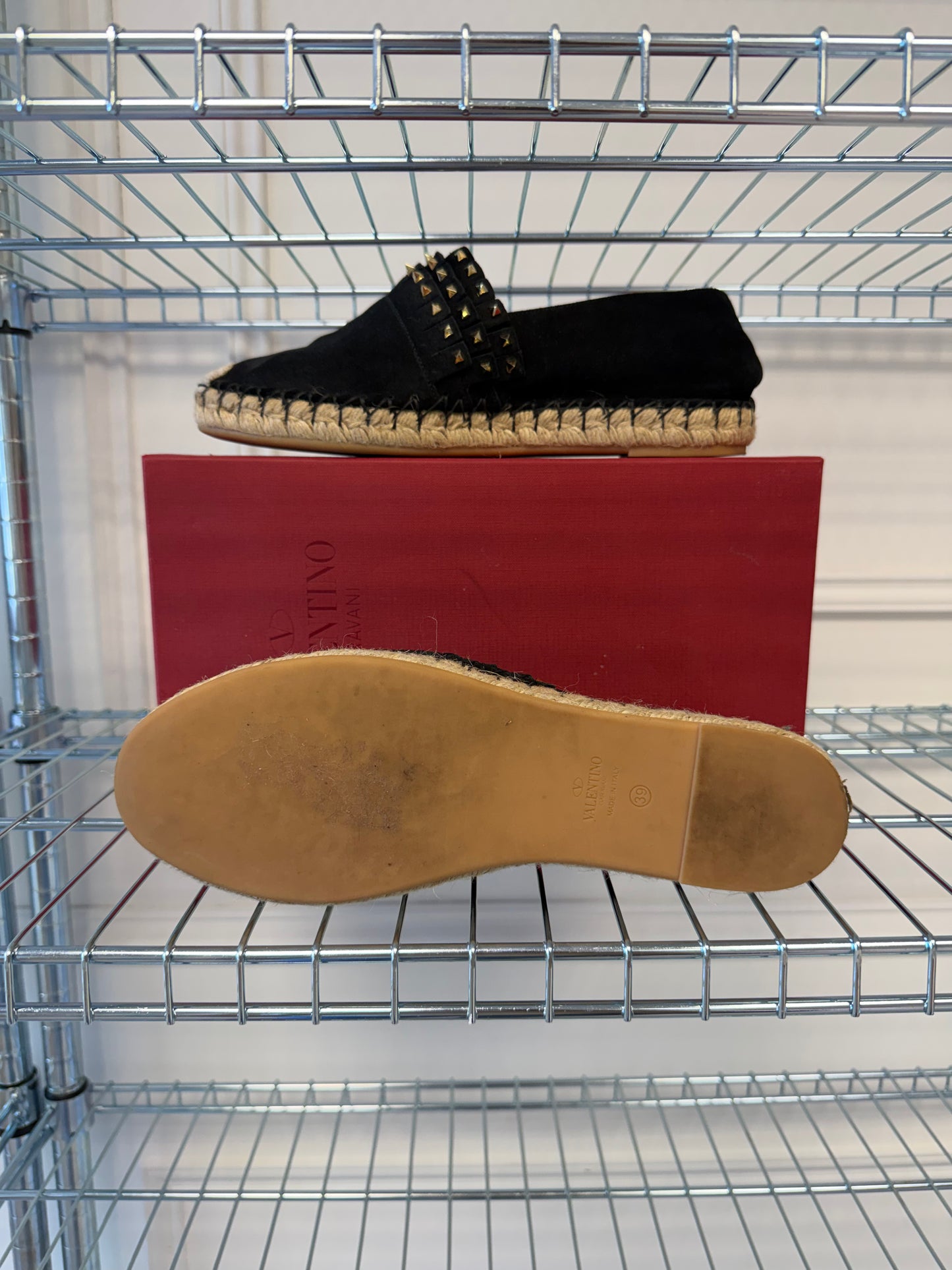 Suede Espadrilles Size 39 / UK6