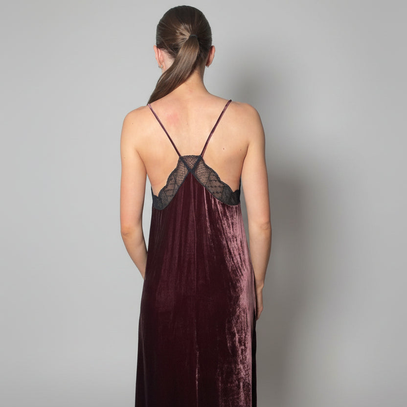 Burgundy Dress UK8/10