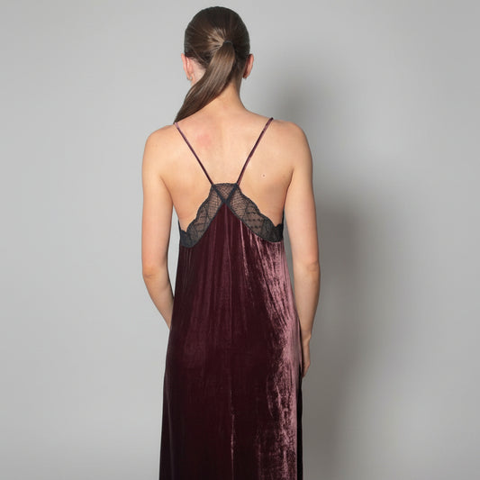 Burgundy Dress UK8/10