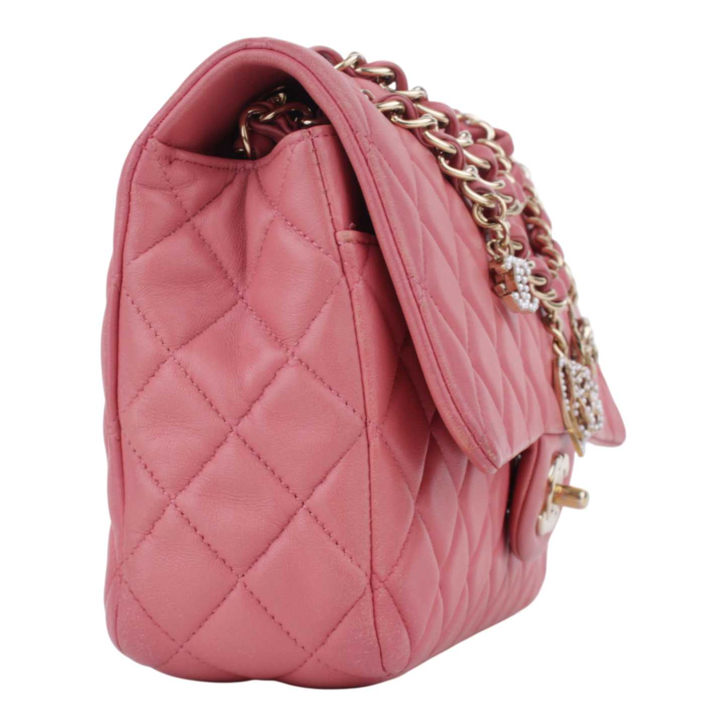 Pink Charm Single Flap