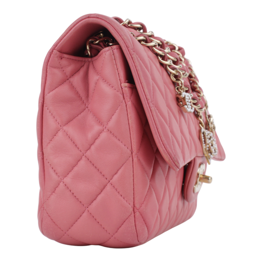 Pink Charm Single Flap