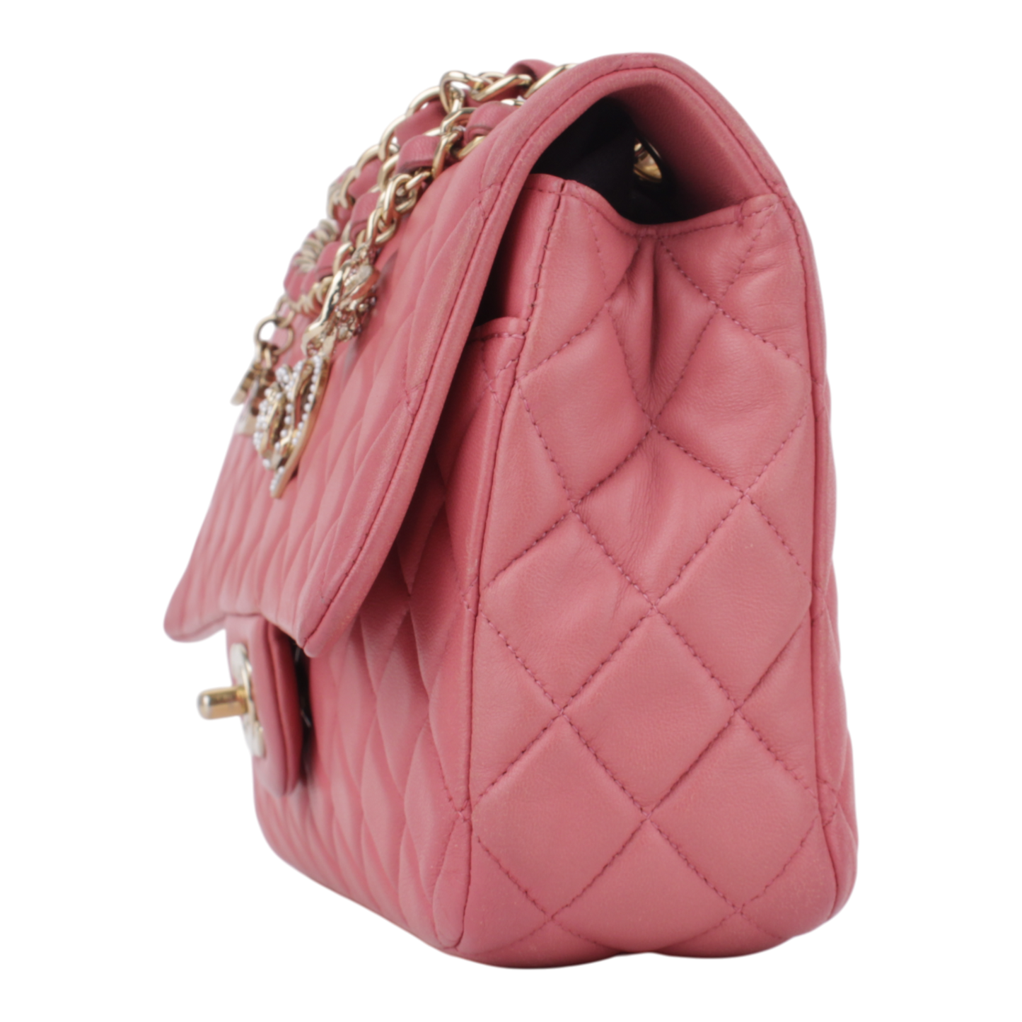 Pink Charm Single Flap