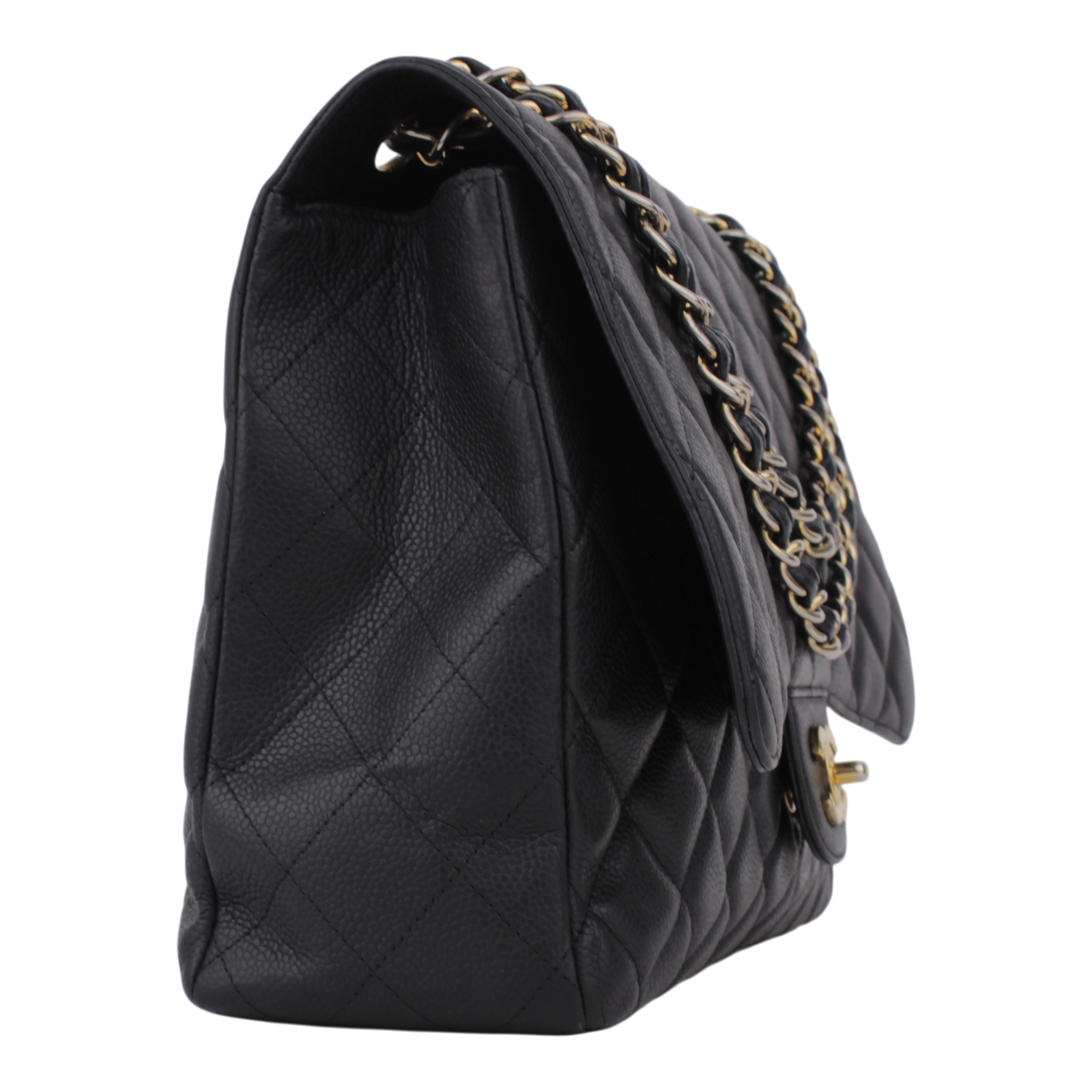 Maxi Single Flap - Caviar