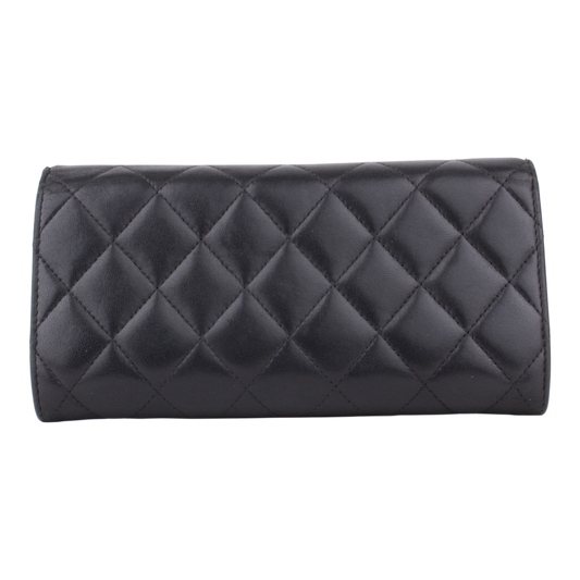Black Lambskin Wallet