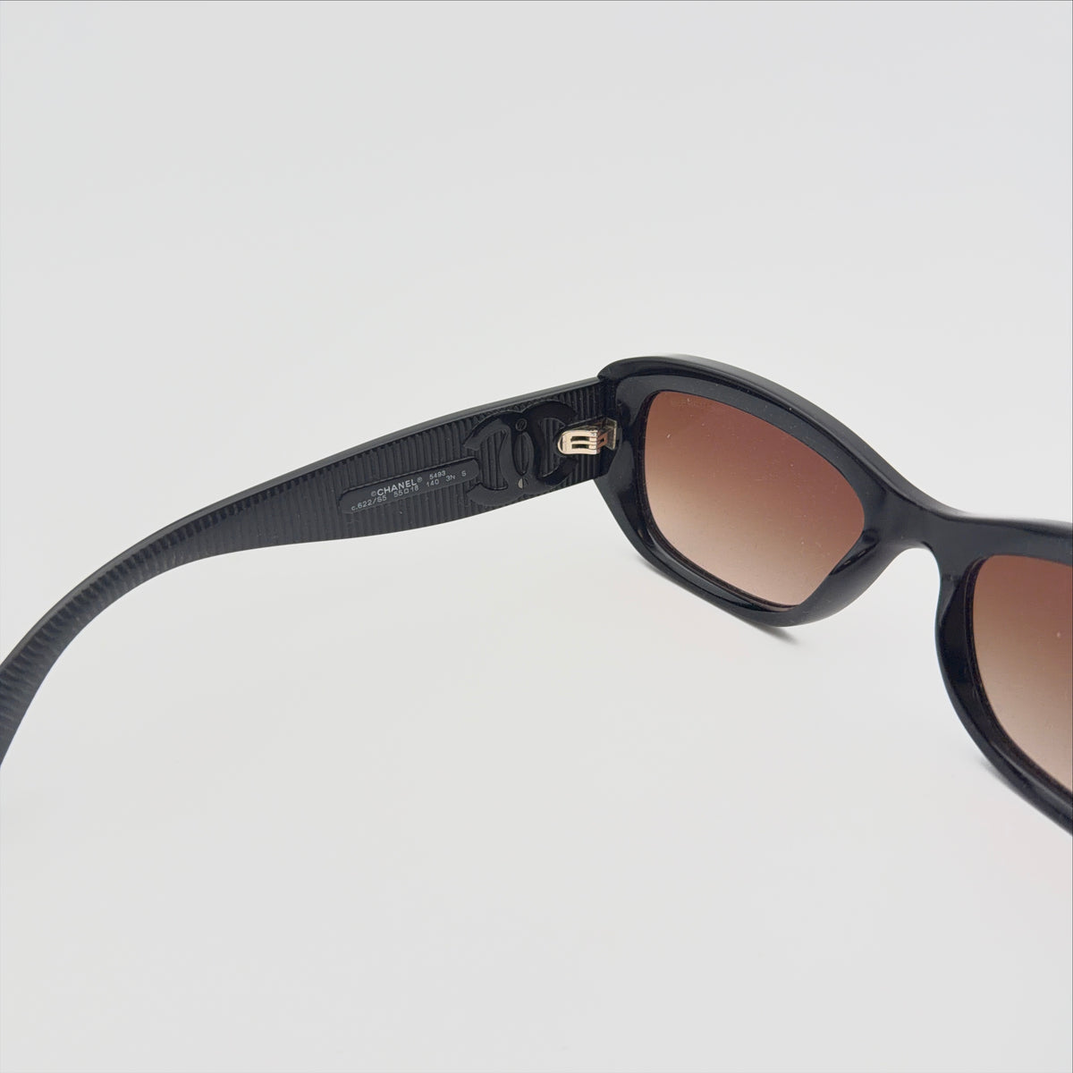 Pre-Owned Black CC Sunglasses