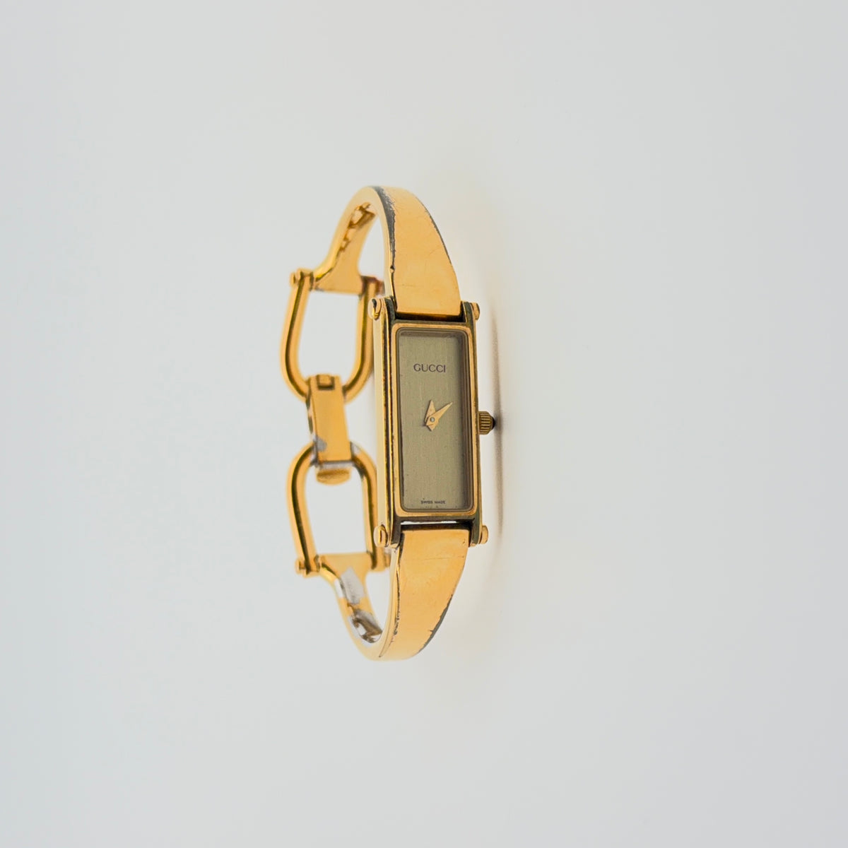 Pre-Owned Slim Bangle Gold-Tone Watch