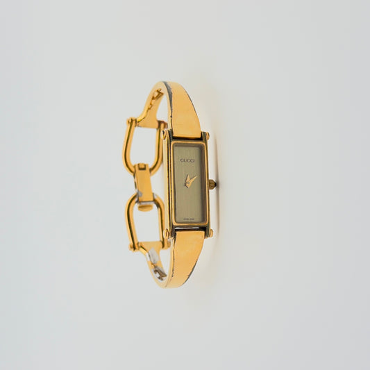 Pre-Owned Slim Bangle Gold-Tone Watch