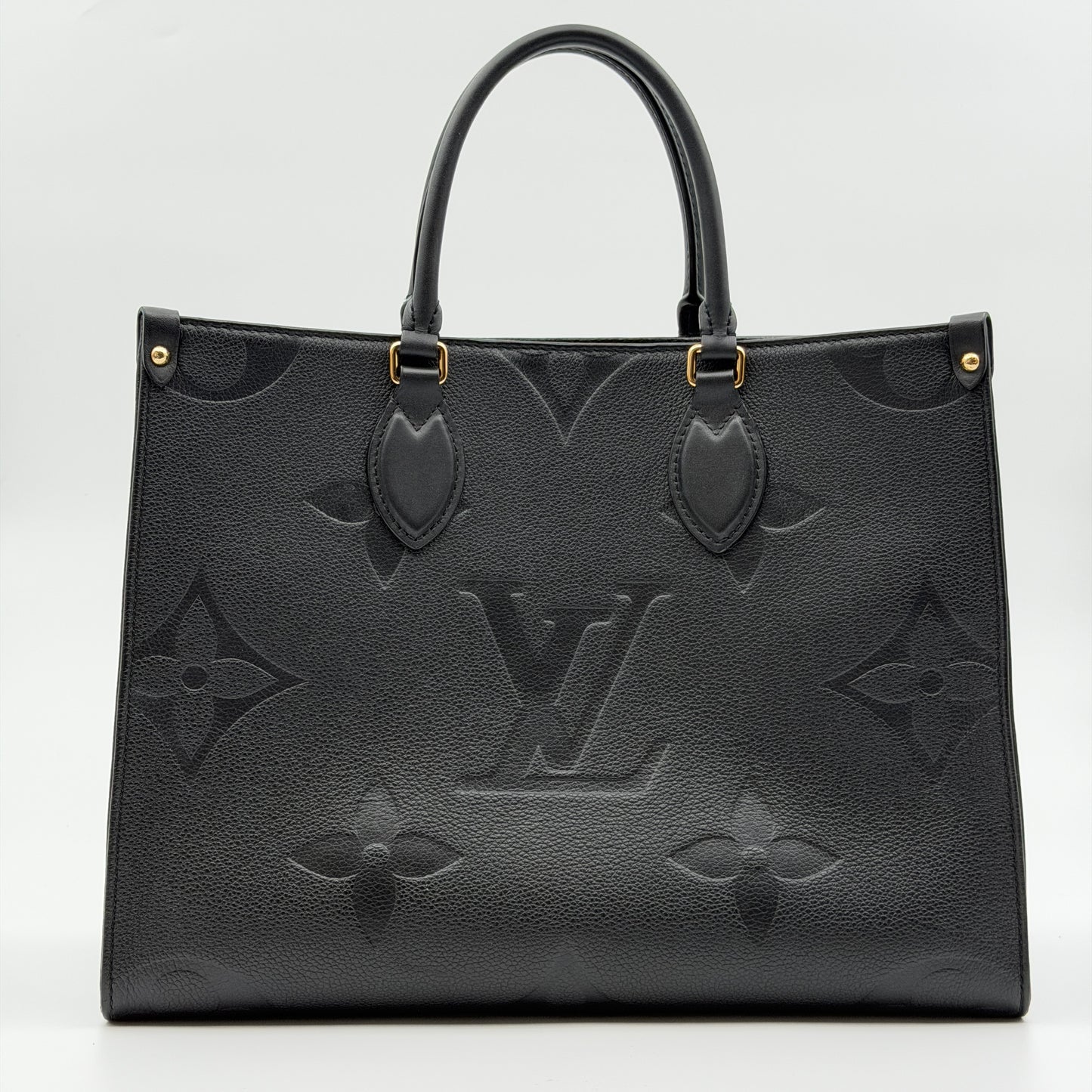 Pre-Owned Black Monogram Empreinte Leather OnTheGo PM