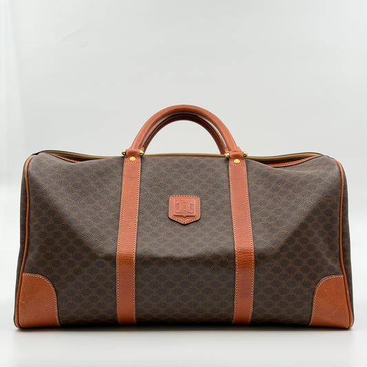 Pre-Owned Brown Macadam Canvas Keepall 45