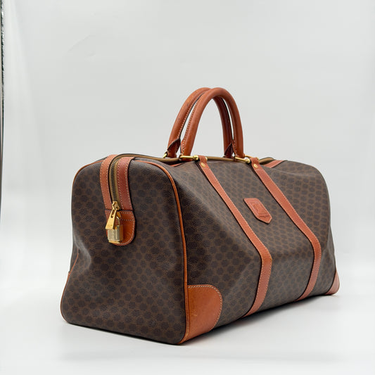 Pre-Owned Brown Macadam Canvas Keepall 45