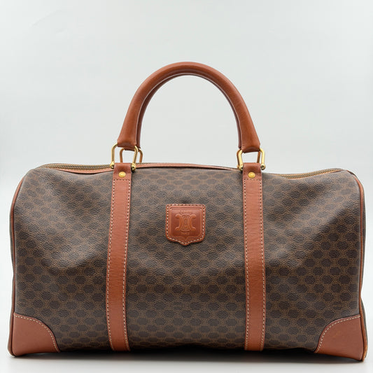 Pre-Owned Brown Macadam Canvas Keepall 40