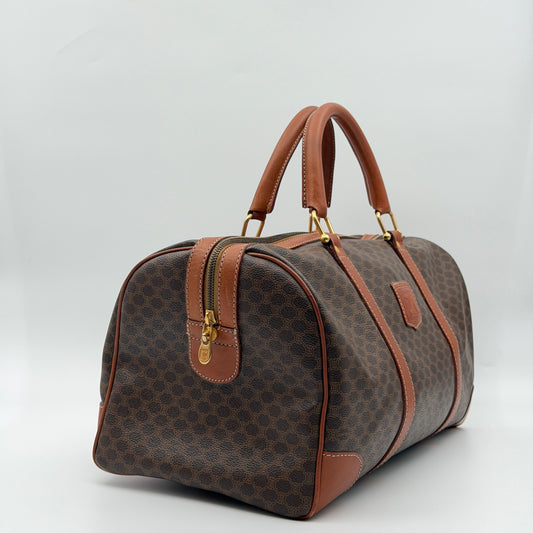 Pre-Owned Brown Macadam Canvas Keepall 40