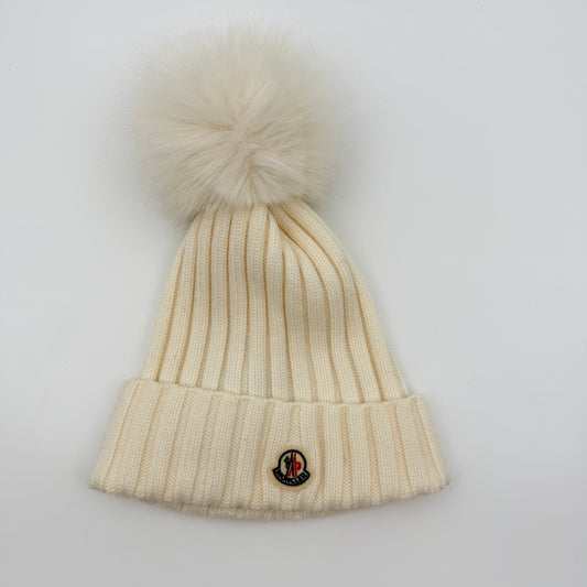 Pre-Owned White Wool Hat
