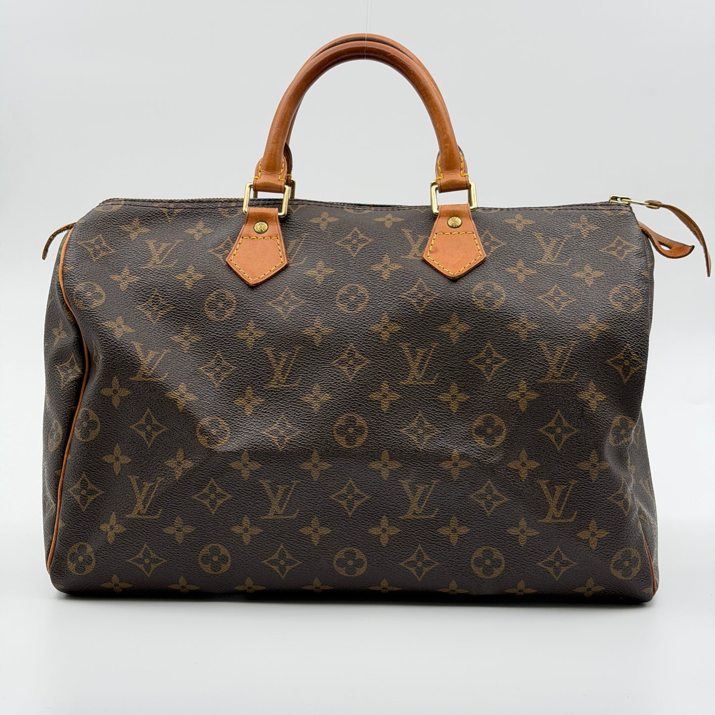 Pre-Owned LV Monogram Coated Canvas Speedy 35